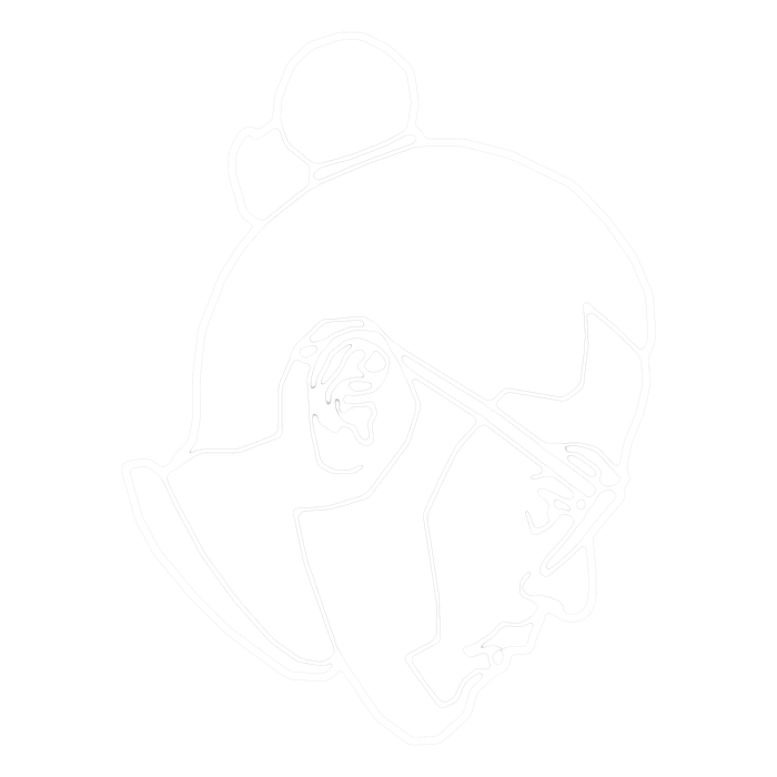 Line art self portrait mark